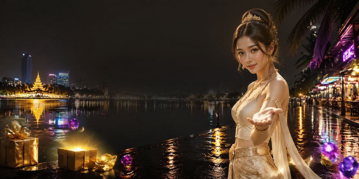 ရန်ကုန် မြစ်ဘီလိပ်အနီး ညဈေးတွင် လက်ကျန်ကစားခြင်း ပုံစံ